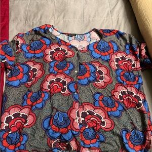 Dear John Multicolor Floral Top